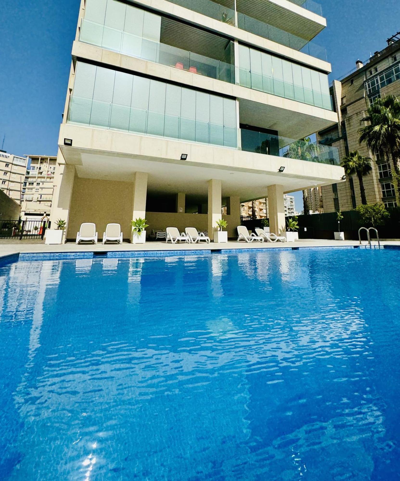 Calpe Beach II - Sea & Pool View Apartment מראה חיצוני תמונה
